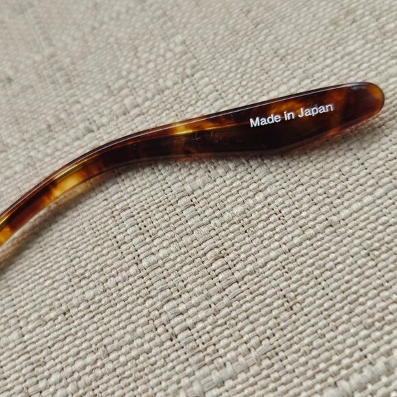 Barton Perreira Women Eyeglasses Frame Brown Tortoise JAMES Glasses Made Japan main image 6
